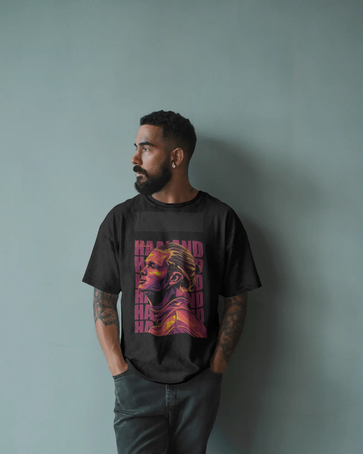 Erling Haaland Unisex Oversized T Shirt