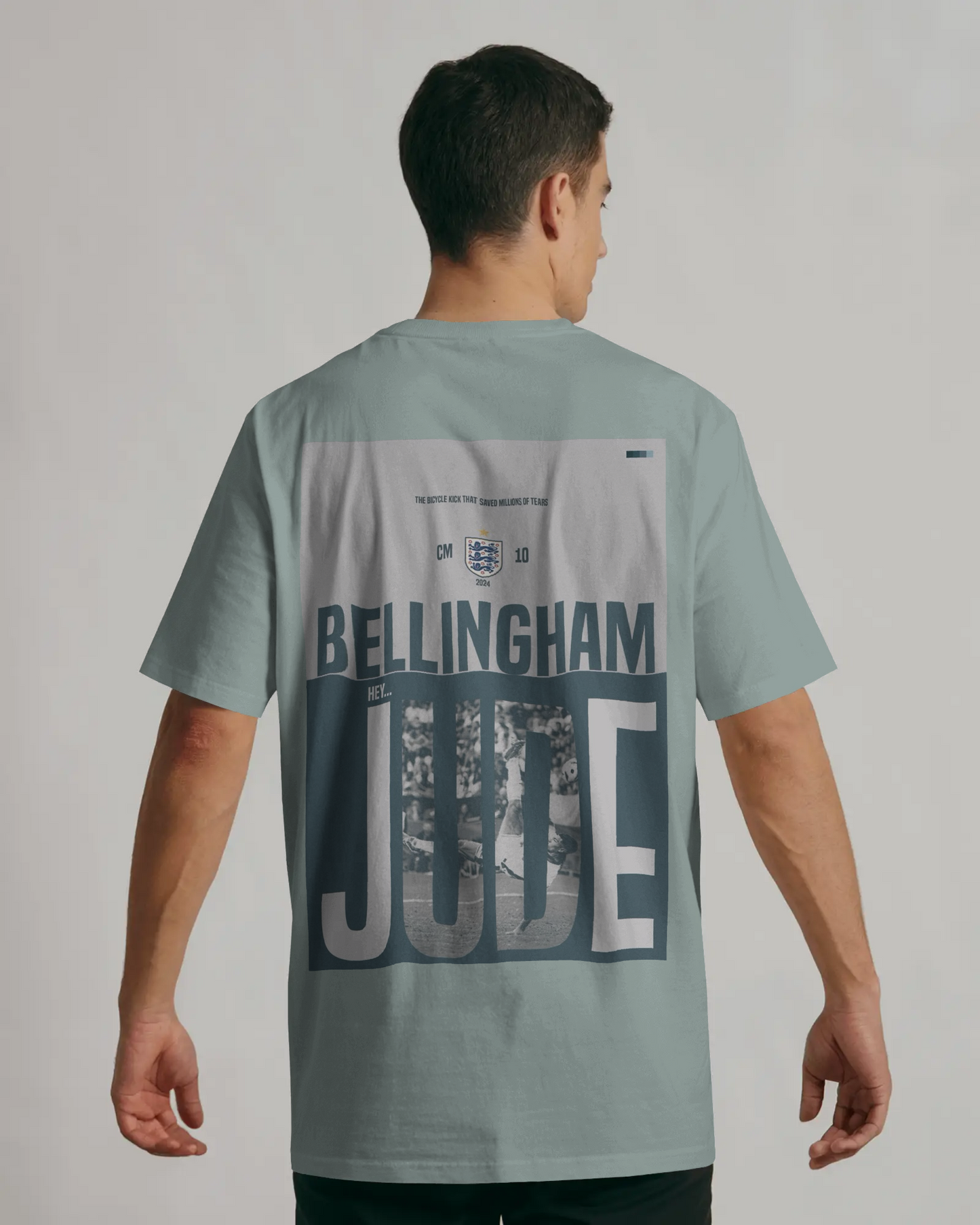 Jude Bellingham print Unisex Oversized Tshirt
