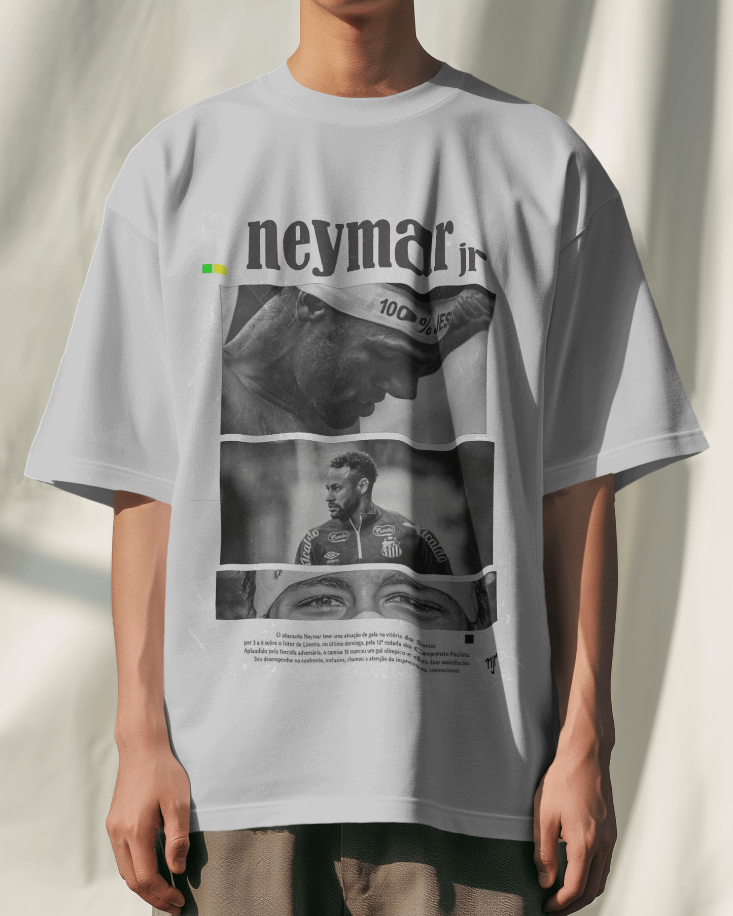 Neymar Jr Unisex Oversized Tshirt