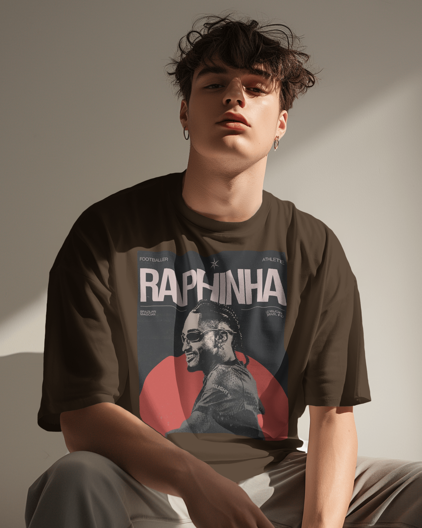 Raphinha print Unisex Oversized Tshirt