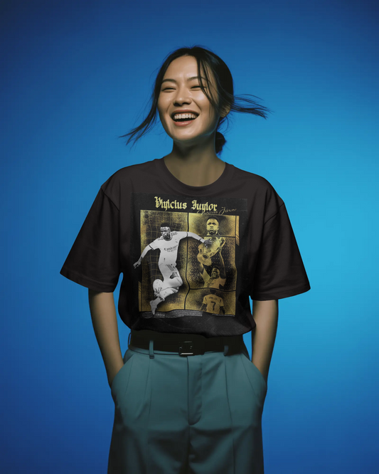 Vinícius Júnior Print Unisex Oversized T Shirt