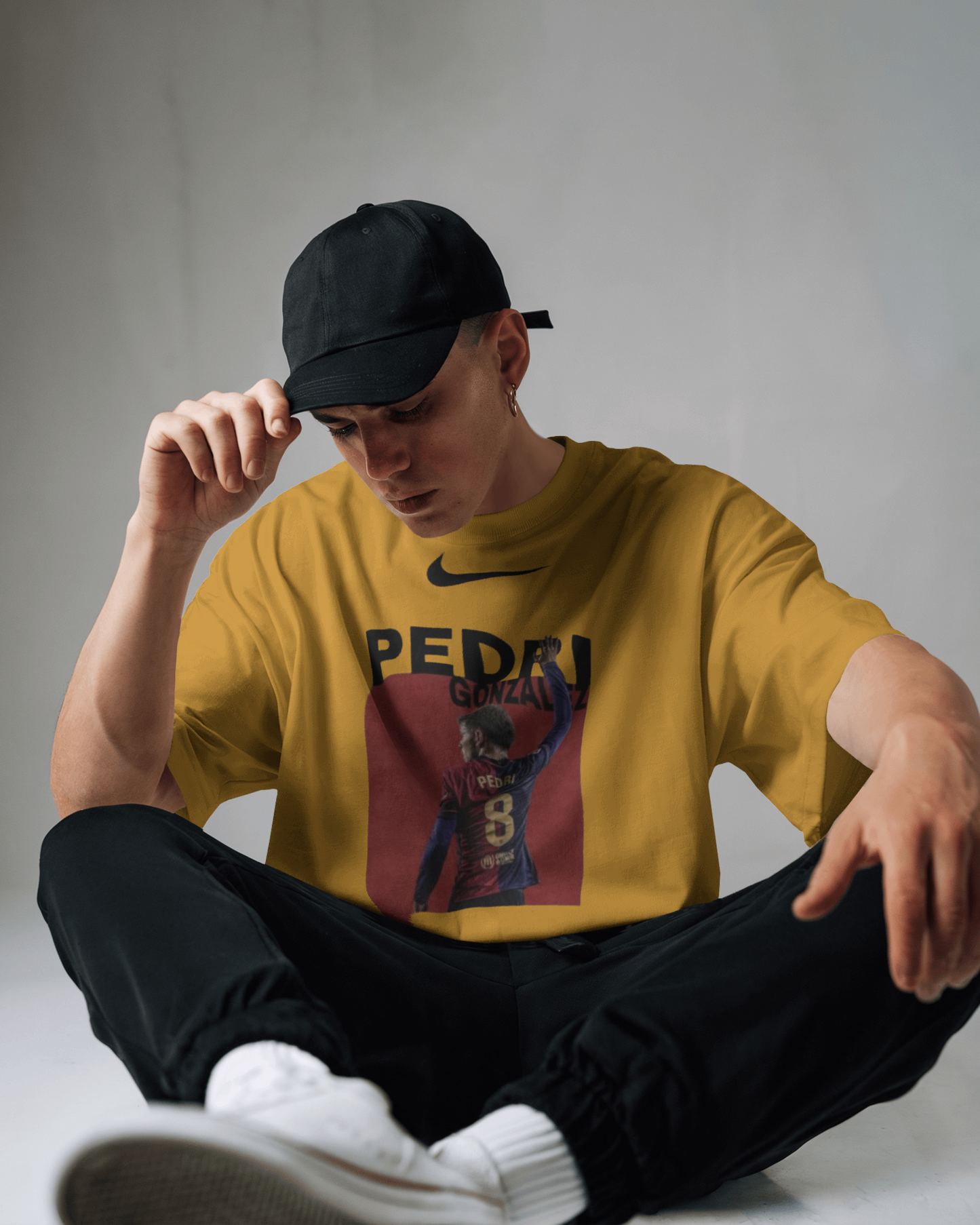 Pedri print Unisex Oversized Tshirt