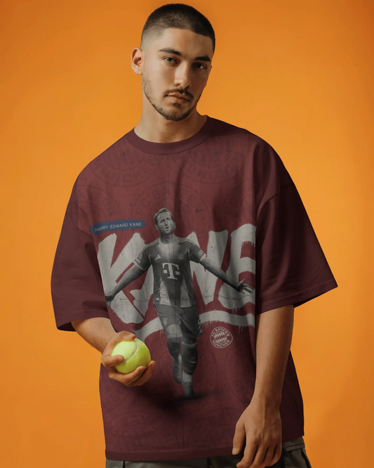 Harry Kane print Unisex Oversized Tshirt