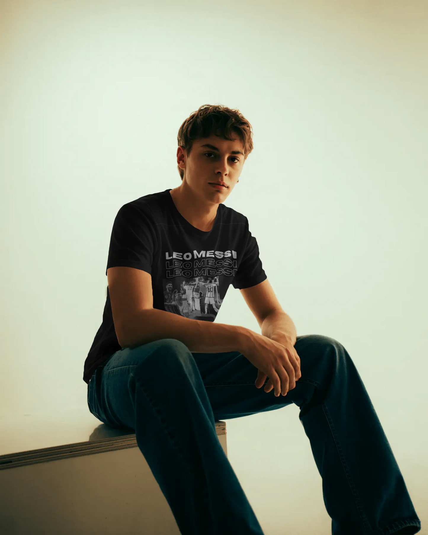 Messi print Unisex Oversized Tshirt